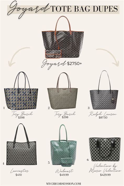 The Best Goyard Tote Bag Dupes That Won’t Break the Bank